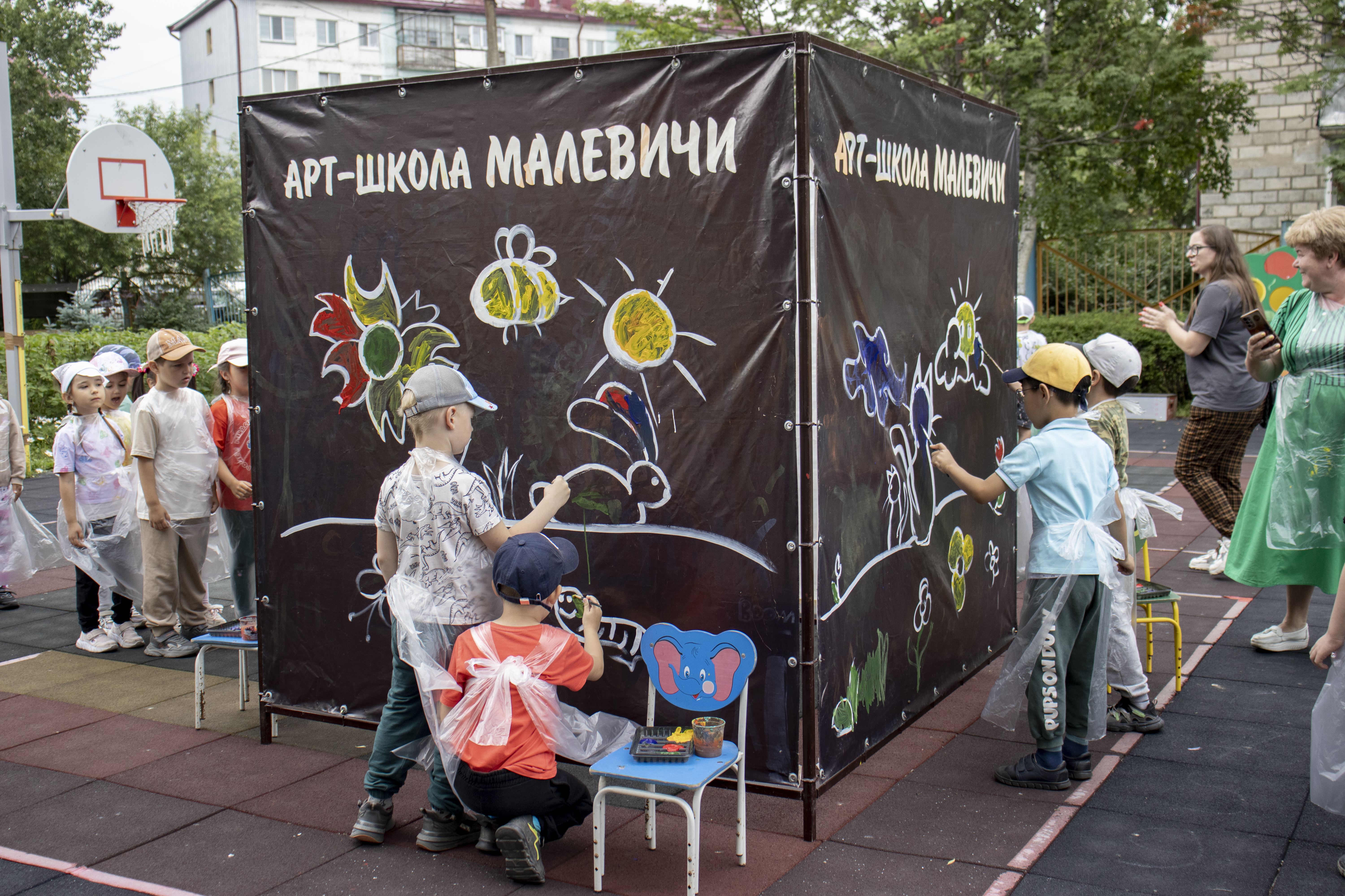 Новость Искусство в гостях у малышей!
