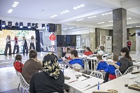 В минувшие выходные в нашем центре снова царила атмосфера совместного творчества. Состоялась очередная встреча в рамках проекта «Семейные выходные» для детей с инвалидностью и их семей. - фото № 3